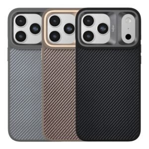 Чохол Kajsa Glamorous Collection Straw Mat Pattern with MagSafe для iPhone 17 Pro