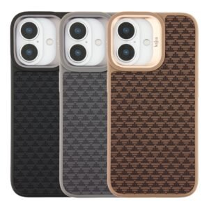Чохол Kajsa Glamorous Collection Pyramid Pattern with MagSafe для iPhone 17